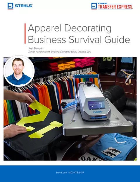 Descarga nuestro eBook gratis: Guía de supervivencia para negocios de decoración de ropa