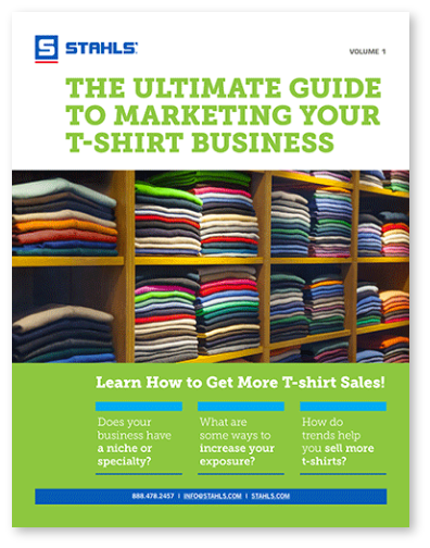 Libro electrónico de marketing para negocios de camisetas