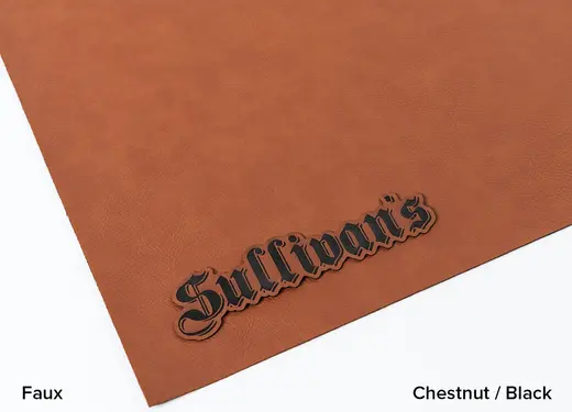 CueroHojas de cuero-1200x900-anglecloseup-faux-chestnut