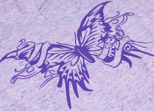 Mariposa de vinilo premium y de alta adherencia